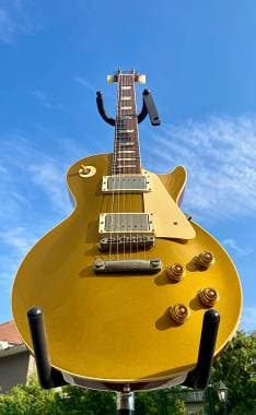 Gibson Custom Shop Les paul R7 Double Gold
