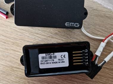 Pickup x basso EMG P