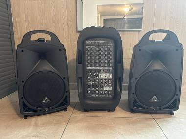 Behringer PPA2000BT Impianto PA completo con Bluetooth e microfono wireless