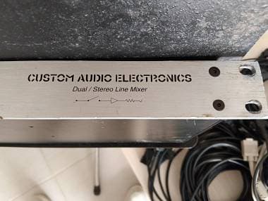 Custom Audio Electronics Dual Stereo Line Mixer (Custom/Japanese Clone)