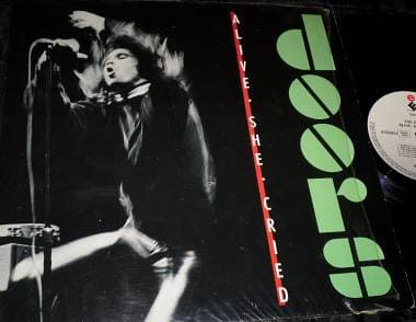 THE DOORS - Alive She Cried - LP / 33 rpm 1983 EX Elektra
