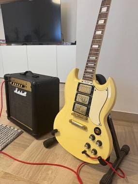 Epiphone G-400 GS Custom 2000 Avorio