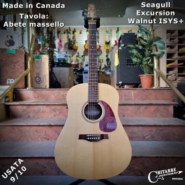 Seagull Excursion Walnut ISYS+