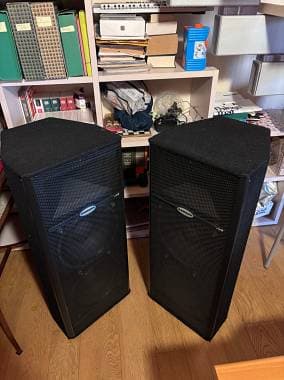 Samson SAMSON LIVE 1212 - coppia casse da 500 watt