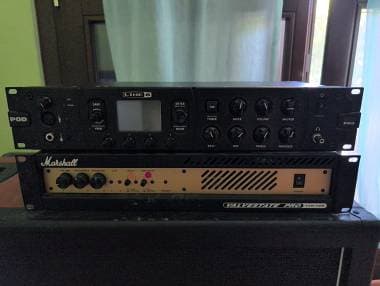 Line6 Pod HD Pro rack