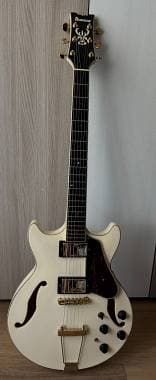 Ibanez AMH90 IVORY Hollow Body - Valuto permute (leggi bene)
