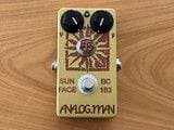 Analog Man sun face bc183 sunface analogman sun dial led 9v dc