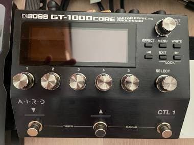 Bundle Boss GT-1000 CORE + switch FS 6 + pedale espressione
