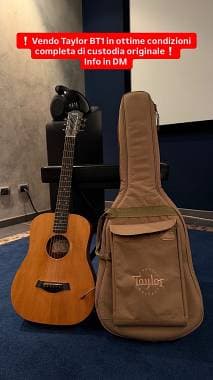 Taylor BT1 - traveller guitar