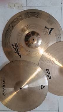 Set piatti Zildjian A Custom Rezo, Istanbul Agop Xist, UFIP Class, Turkish Mille
