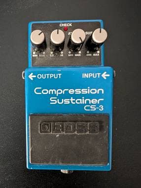 Boss CS-3 Compressor sustainer