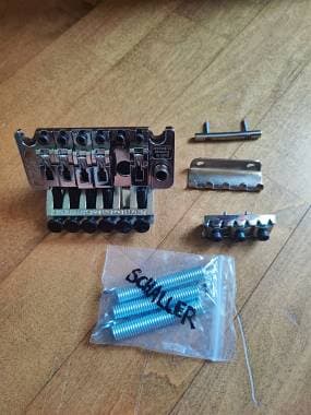 Schaller Tremolo Made in Germany 370 R3 capotasto 42mm blocco