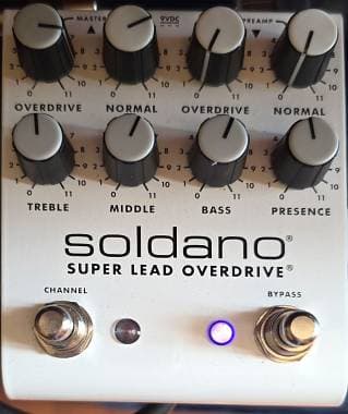 Soldano SLO Plus super lead overdrive pedal - Perfetto e immacolato!!!
