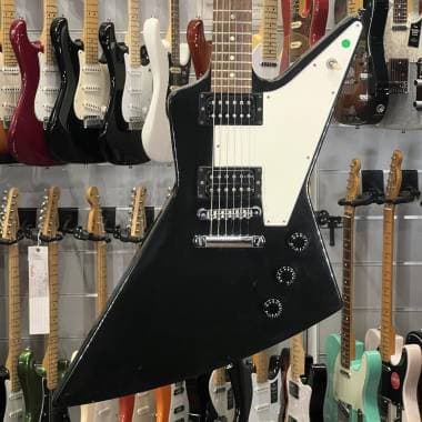 GIBSON - 1993 EXPLORER EBONY BLACK TRUE VINTAGE - Spedizione Gratis