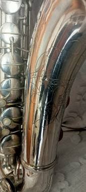 Conn 10m naked lady transitional 1935 original nichel