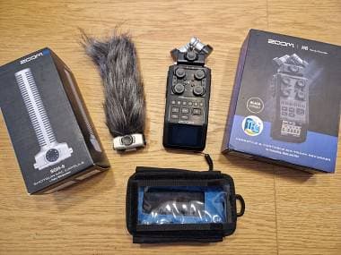Zoom H6 + capsula microfonica SGH-6