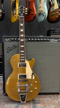 Gibson Les Paul Studio Exclusive Gold Top 2025 con Bigsby B7 ALU Spedita
