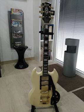 Ibanez 2383 White SG Custom del 1975 - FujiGen Gakki Japan