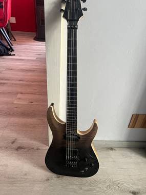 Schecter C-1 FR S SLS Elite - black fade burst