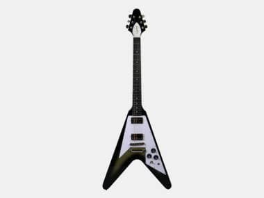Epiphone Flying V 70s Silver Burst Usato