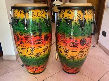 Latin Percussion Accent Custom Matador (bonghi in regalo!)