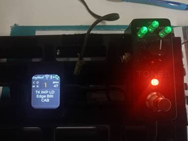 IK Multimedia Tonex One + Pirate MIDI Polar Mini