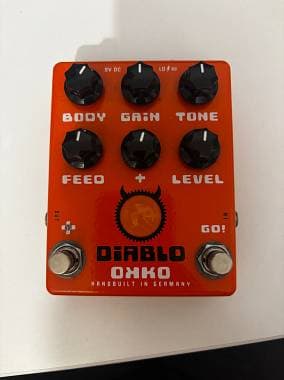 OKKO Diablo plus , overdrive con boost