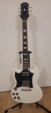 Epiphone Sg alpine white mancina lefthand