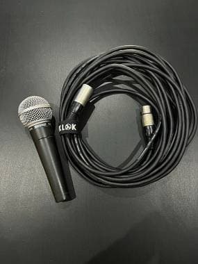 Shure SM58 + Cavo Professional XLR Klotz 8m