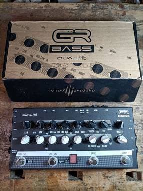 GR Bass Dual pre Preamplificatore / DI Basso 2 Canali Boxed (Condizioni Eccel