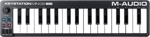 Controlador de teclado MIDI USB M Audio Keystation Mini 32 MK3, B