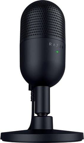 Razer Seiren V3 Mini Ultra-Compact USB Microphone - Preto, B