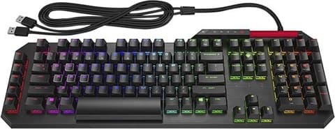 HP Omen Sequencer USB Mechanical Optical Gaming Keyboard, B