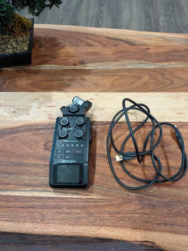 Zoom H6 Handy Audio Recorder 2020 - Present - All Black