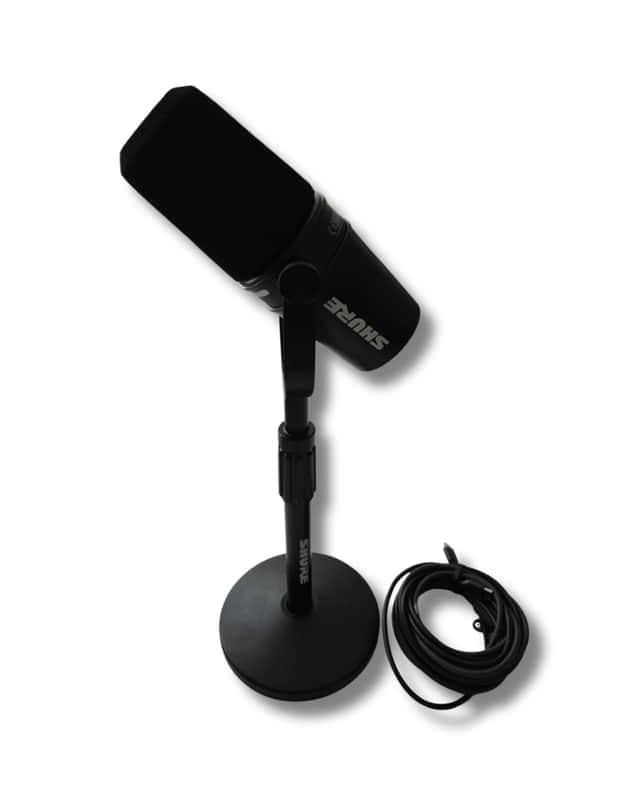Shure MV7+ XLR / USB Cardioid Dynamic Microphone 2024 - Present - Black