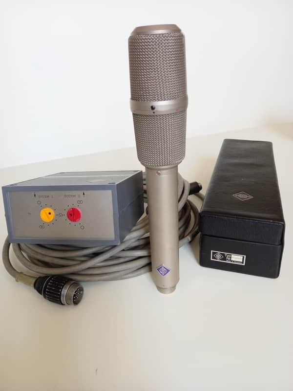 Neumann SM 69 fet Stereo Condenser Microphone 1970s - Nickel
