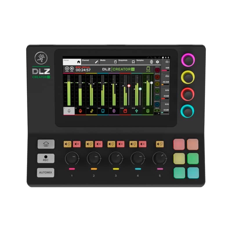 Mackie DLZ Creator XS Adaptive Digital Streaming Mixer - Mint, Open Box