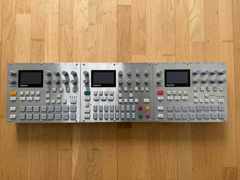 Elektron E25 Remix Trinity — Digitakt + Digitone + Syntakt Limited Edition Set, Mint & Complete