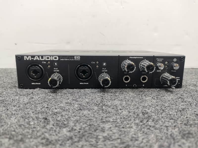 M-Audio ProFire 610 Firewire Audio Interface 2010s - Black