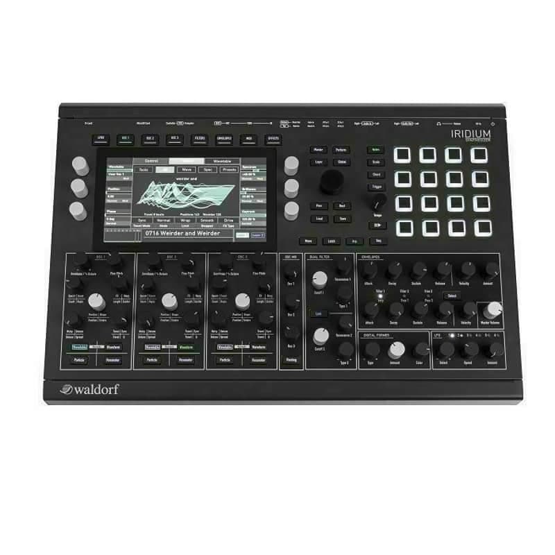 Waldorf Iridium 16-Voice Digital Polyphonic Desktop Synthesiser ( )