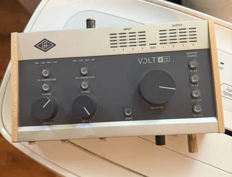 Universal Audio Volt 476 USB-C Audio Interface 2021 - Present - Tan / Gray