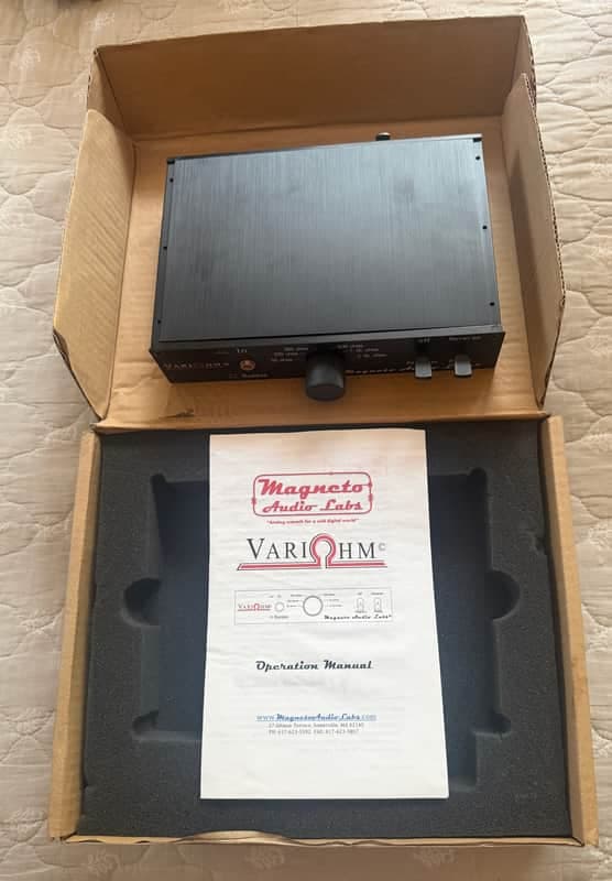 Magneto Audio Labs Variohm ML-V01. new; !MINT! COND; How does HALF OFF @ sound?