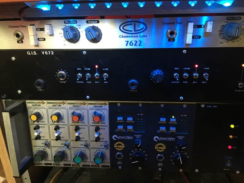 Telefunken V672/2 Dual Mic Pre Racked and ready