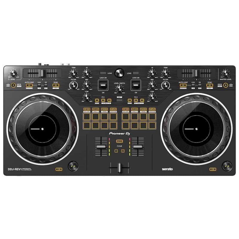 Pioneer DJ DDJ-REV1 Scratch Style 2-Channel Serato DJ Lite Controller - Open Box Mint