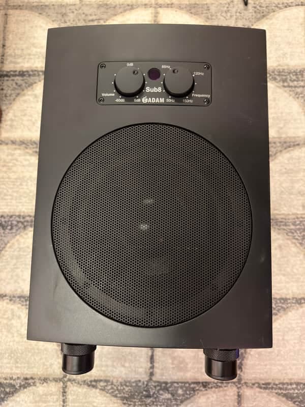 ADAM Audio Sub8 Active Studio Subwoofer 2010s - Black