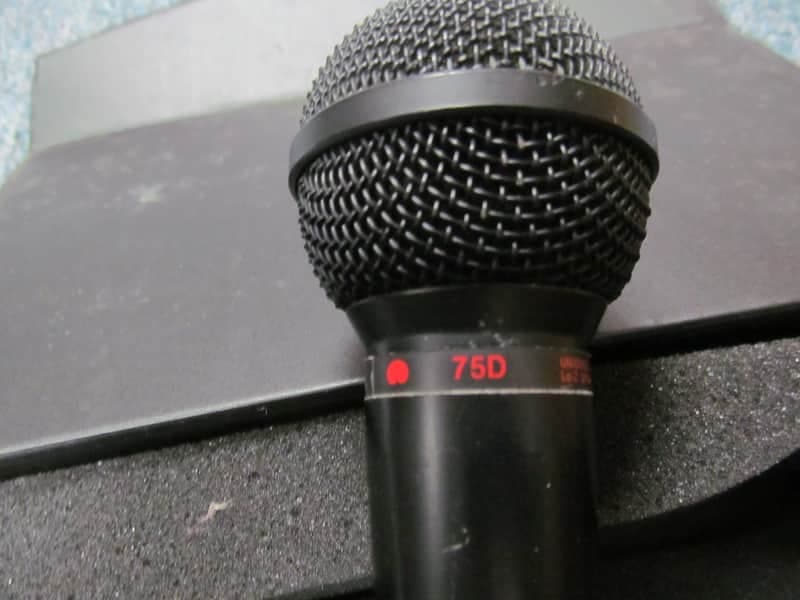 Audio-Technica 75D Made in Japan Low-Z Dynamic Microphone with On/Off Switch