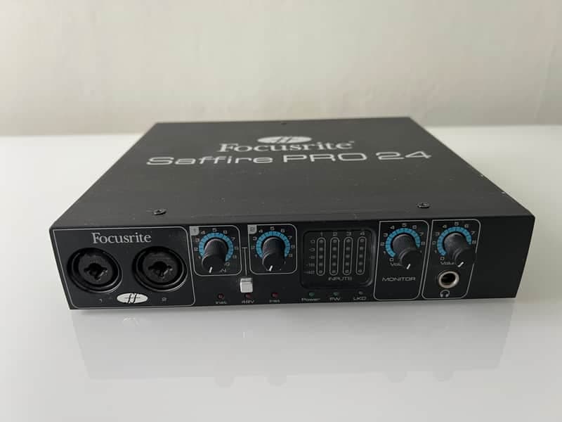 Focusrite Saffire Pro 24 DSP Firewire Audio Interface 2000s - Black