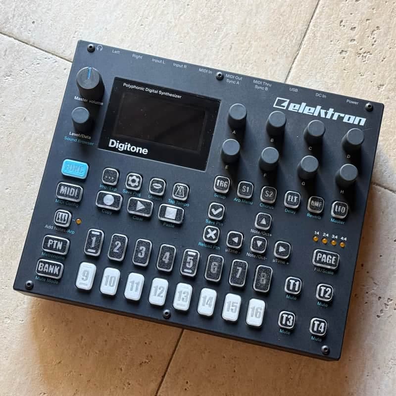 Elektron Digitone 8-Voice Digital Synthesizer 2017 - 2024 - Black
