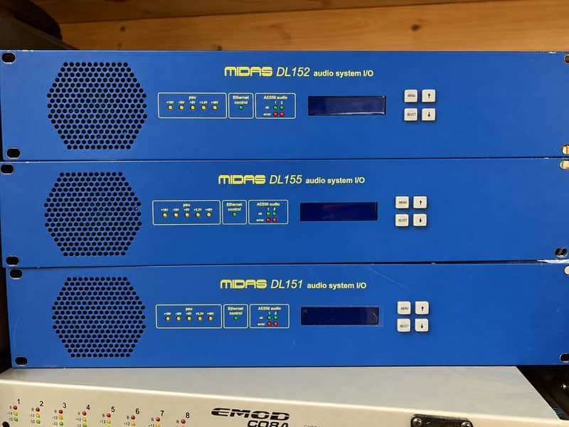 Midas DL stagebixes 151,152,155