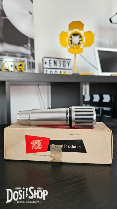 Geloso M68 - Microfono Cardioide 250 ohm - Anni '60 Vintage - Made in Italy